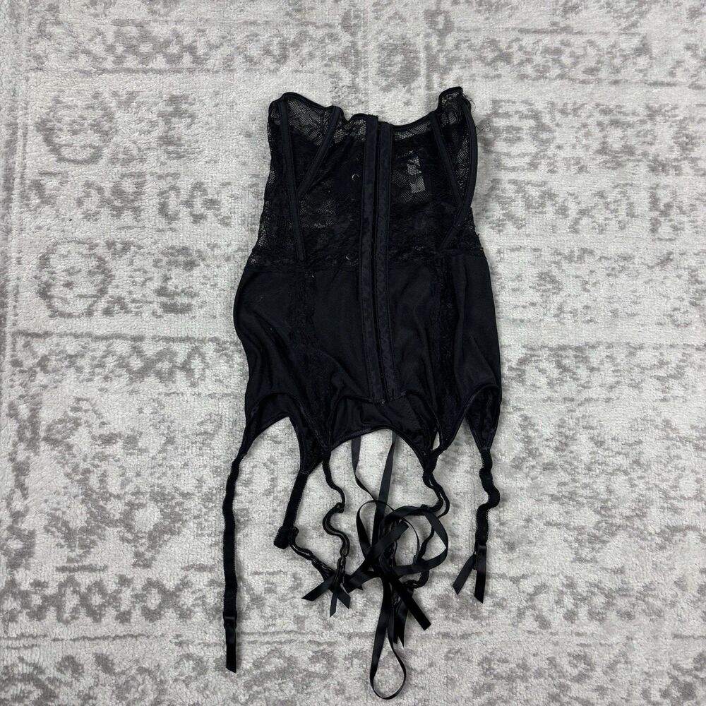 Seductive Wear Lingerie Lace Coquette Corset Top Women's Size Small